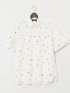【大きいサイズ】ポロ/POLO 綿リップル ボタンダウン半袖シャツ