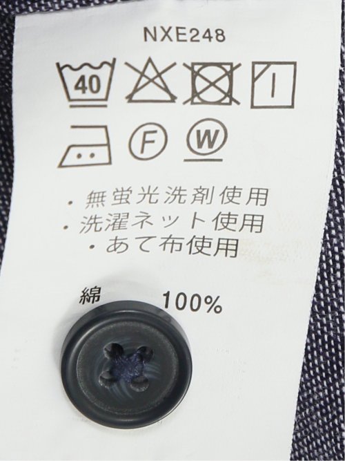 【大きいサイズ】ポロ・ビーシーエス/POLO BCS ダブルガーゼチェック ボタンダウン長袖シャツ