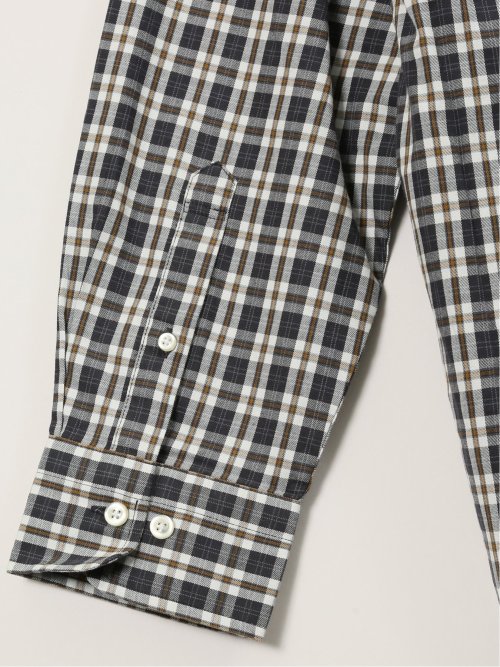 【大きいサイズ】ポロ・ビーシーエス/POLO BCS 綿ビエラ 起毛チェック ボタンダウン長袖シャツ