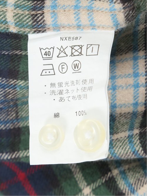 【大きいサイズ】ポロ・ビーシーエス/POLO BCS 綿ツイル 起毛チェック ボタンダウン長袖シャツ