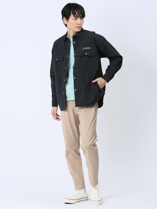 【WEB限定】ジェリー/GERRY ナイロンタイプライター シャツアウター