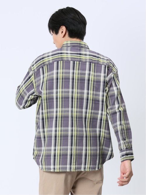 【WEB限定】ジェリー/GERRY ヘビーツイル チェックシャツ