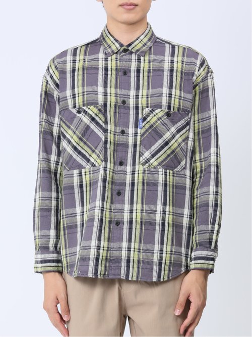 【WEB限定】ジェリー/GERRY ヘビーツイル チェックシャツ