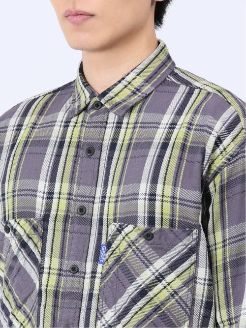 【WEB限定】ジェリー/GERRY ヘビーツイル チェックシャツ