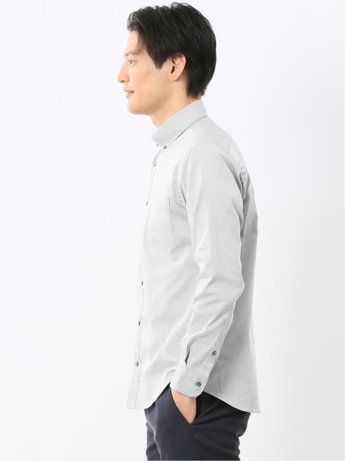 ストレッチ ソラーロ ボタンダウン長袖シャツ