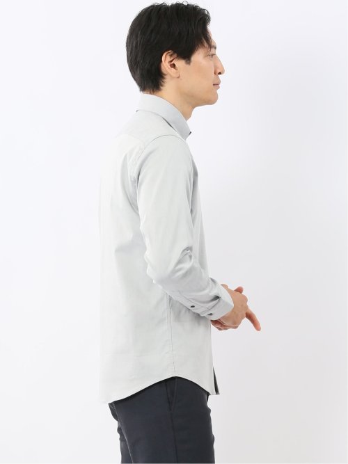 ストレッチ ソラーロ ボタンダウン長袖シャツ