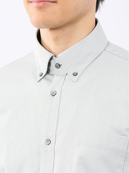 ストレッチ ソラーロ ボタンダウン長袖シャツ