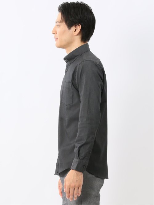 ストレッチ ソラーロ ボタンダウン長袖シャツ