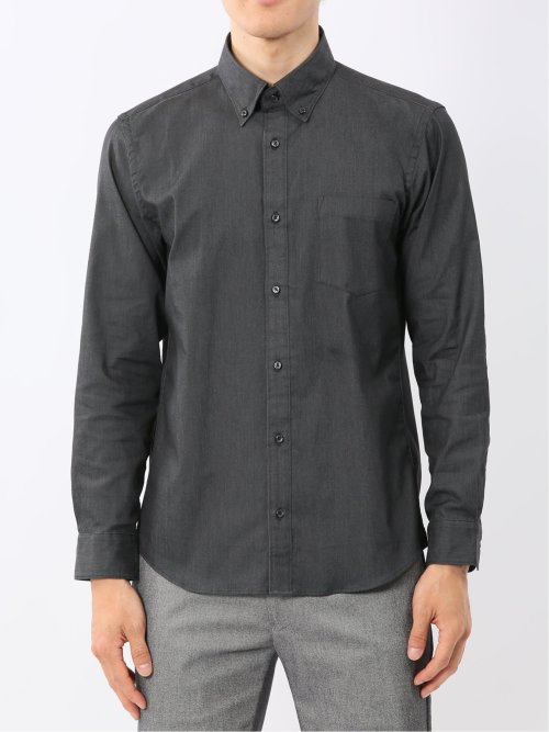 ストレッチ ソラーロ ボタンダウン長袖シャツ