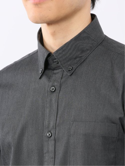 ストレッチ ソラーロ ボタンダウン長袖シャツ