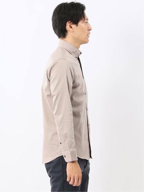 ストレッチ ソラーロ ボタンダウン長袖シャツ