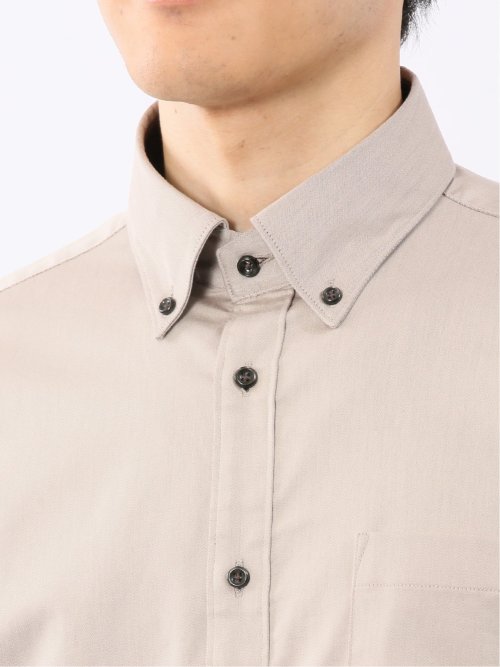 ストレッチ ソラーロ ボタンダウン長袖シャツ