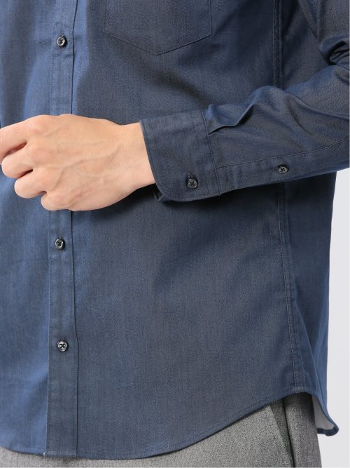 ストレッチ ソラーロ ボタンダウン長袖シャツ