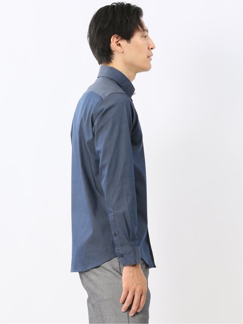 ストレッチ ソラーロ ボタンダウン長袖シャツ