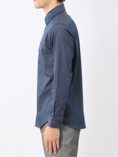 ストレッチ ソラーロ ボタンダウン長袖シャツ