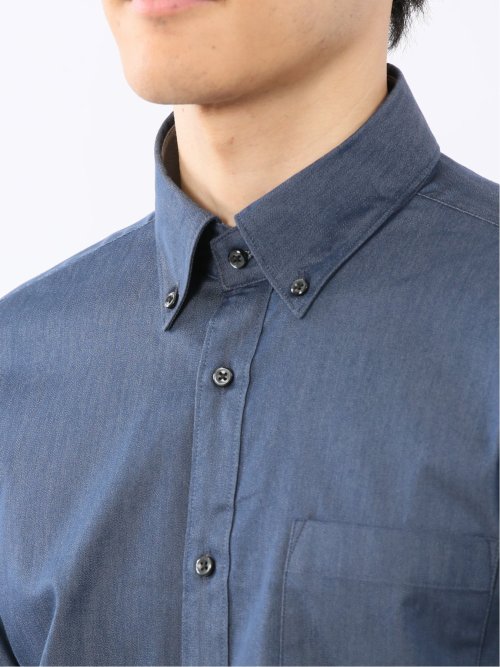 ストレッチ ソラーロ ボタンダウン長袖シャツ