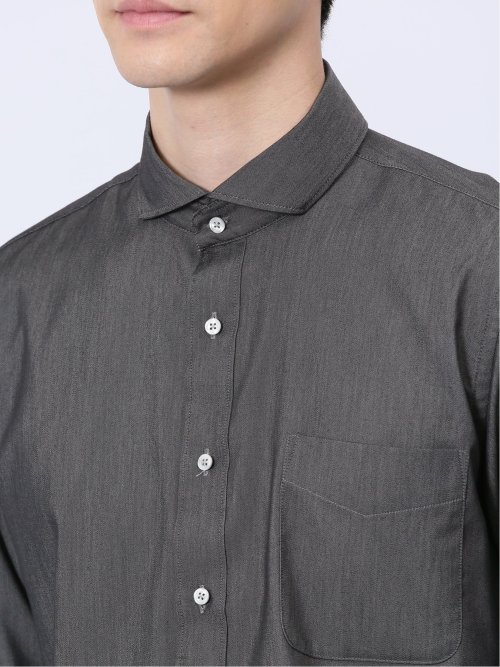 ストレッチ ソラーロ カッタウェイ長袖シャツ