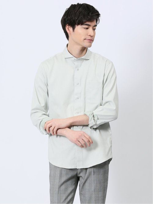 ストレッチ ソラーロ カッタウェイ長袖シャツ