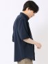 クールマックス 吸水速乾 楊柳 綿混 ややゆったり レギュラーカラー 半袖 シャツ メンズ