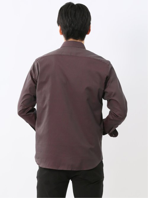 ストレッチ ソラーロ ワイドカラー長袖シャツ