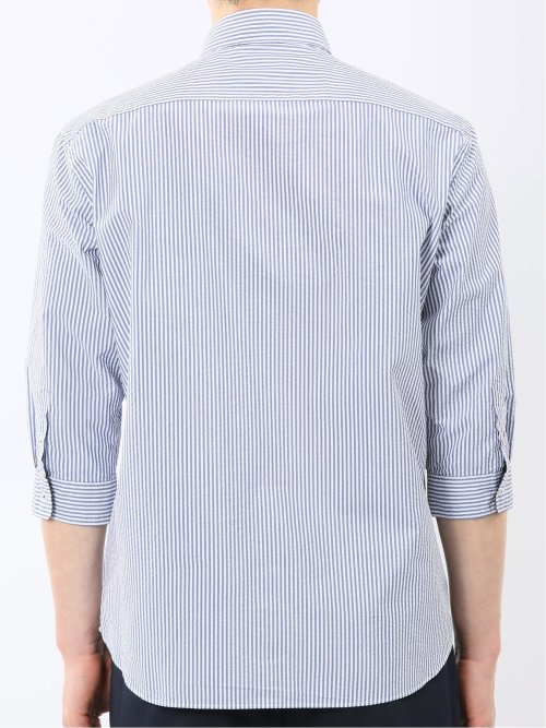 クールマックス サッカー ワイドカラー 7分袖 シャツ