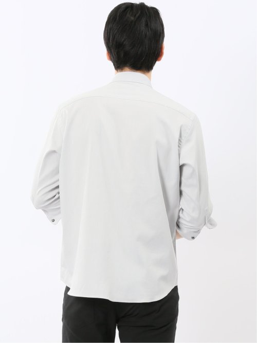 ストレッチ ソラーロ レギュラーカラー 7分袖 シャツ