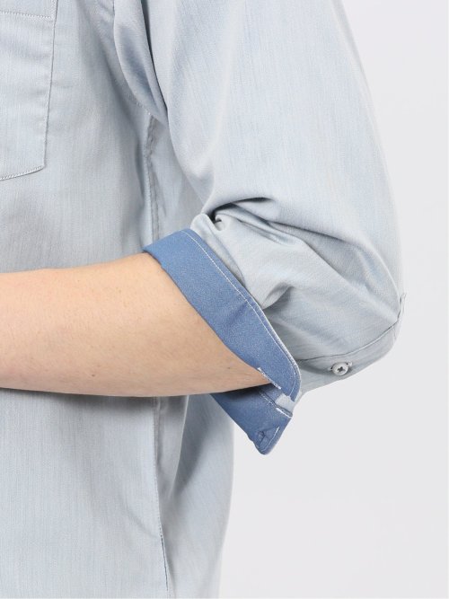 ストレッチ ソラーロ レギュラーカラー 7分袖 シャツ