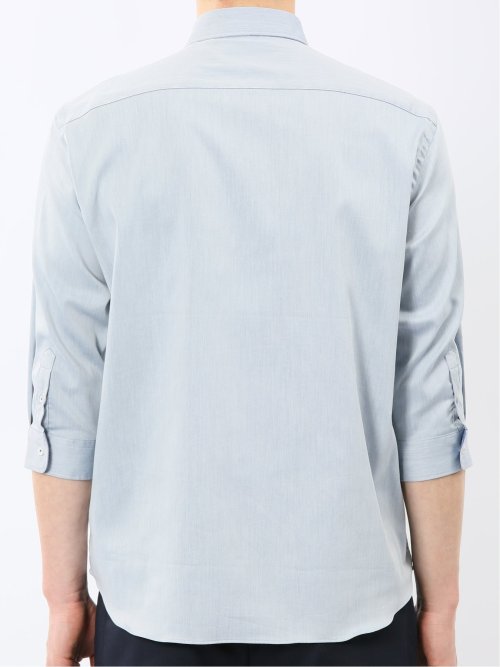 ストレッチ ソラーロ レギュラーカラー 7分袖 シャツ