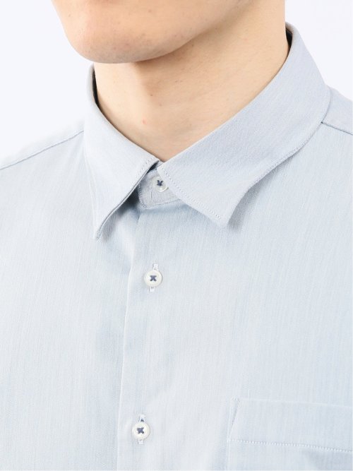 ストレッチ ソラーロ レギュラーカラー 7分袖 シャツ