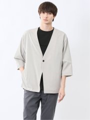 カウラ/Kaule リネンライク 7分袖カーディガン