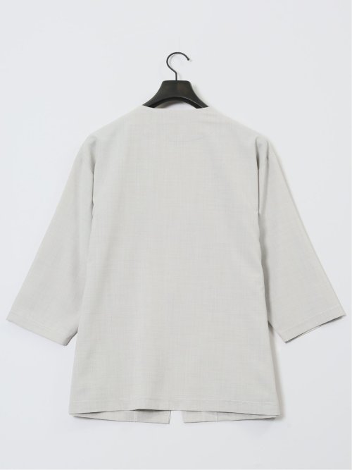 カウラ/Kaule リネンライク 7分袖カーディガン