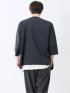 カウラ/Kaule リネンライク 7分袖カーディガン