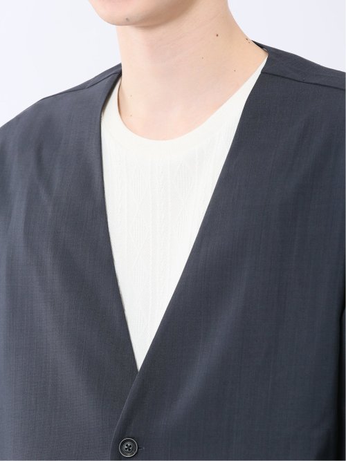 カウラ/Kaule リネンライク 7分袖カーディガン