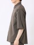 軽量 ストレッチ ナイロン混 半袖 シャツ(セットアップ可能)