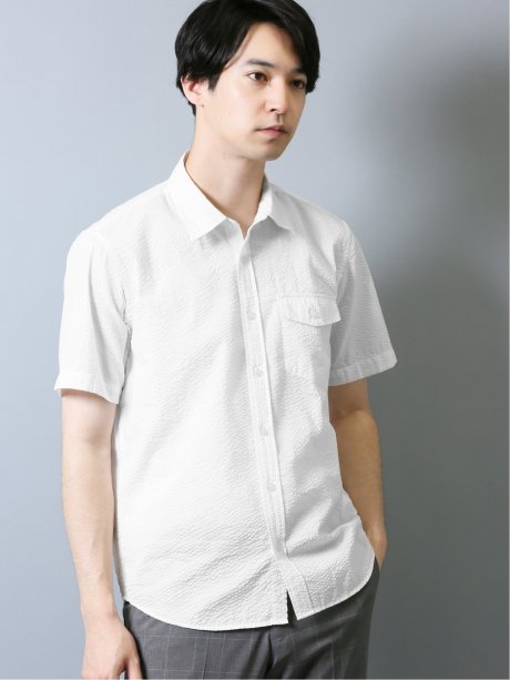 サッカー レギュラーカラー半袖シャツ M 01白 トップス Taka Q Online Shop タカキューオンラインショップ 公式通販