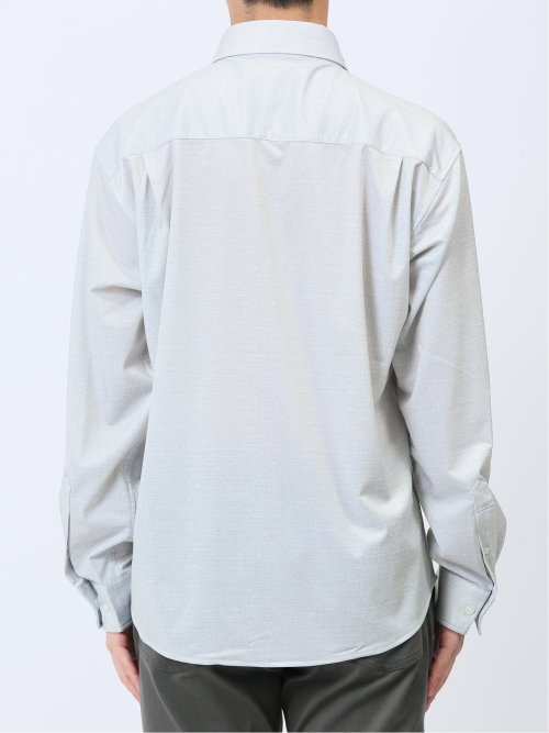 ModernRelax ストレッチ ボタンダウン長袖シャツ