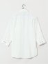 TechLinen スタンドカラー 7分袖シャツ