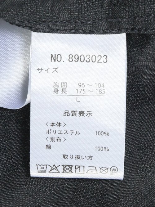 TechLinen スタンドカラー 7分袖シャツ