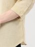 TechLinen ボタンダウン 7分袖シャツ