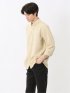 TechLinen ボタンダウン 7分袖シャツ