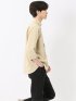 TechLinen ボタンダウン 7分袖シャツ
