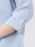 TechLinen ボタンダウン 7分袖シャツ