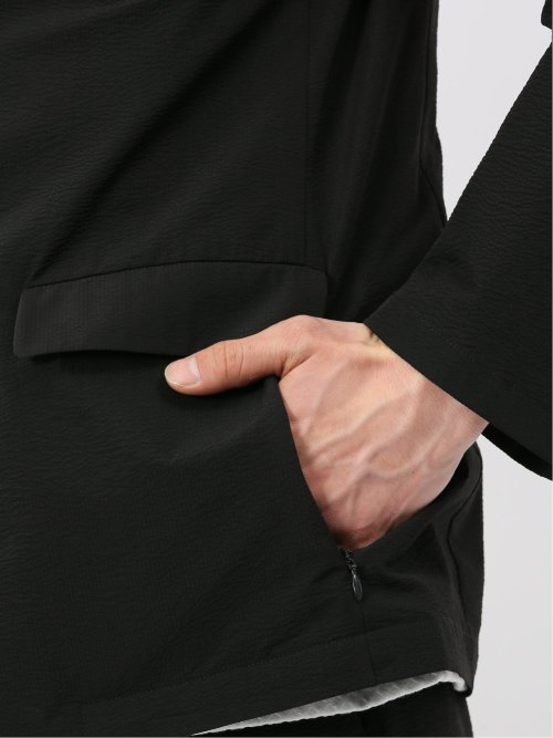 軽量 ドライ サッカー 2ボタン ジャケット(セットアップ可能)