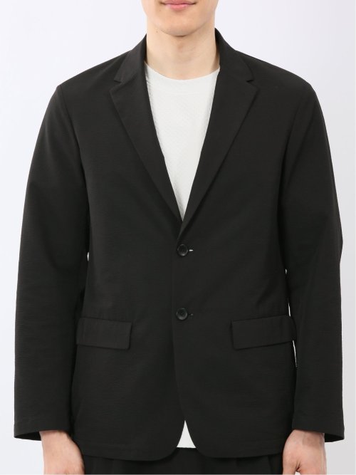 軽量 ドライ サッカー 2ボタン ジャケット(セットアップ可能)