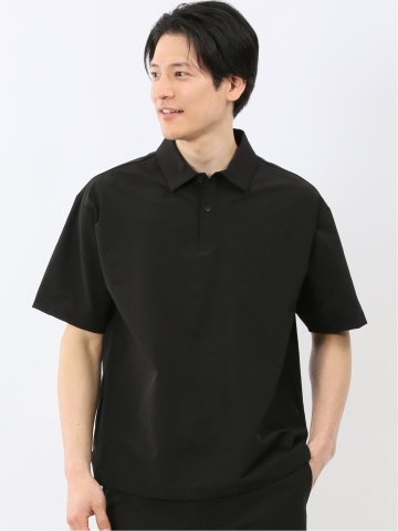 軽量 ドライ サッカー 半袖 プルオーバー シャツ(セットアップ可能)