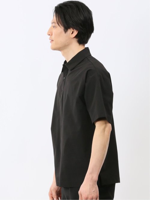 軽量 ドライ サッカー 半袖 プルオーバー シャツ(セットアップ可能)