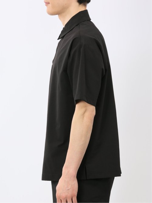 軽量 ドライ サッカー 半袖 プルオーバー シャツ(セットアップ可能)