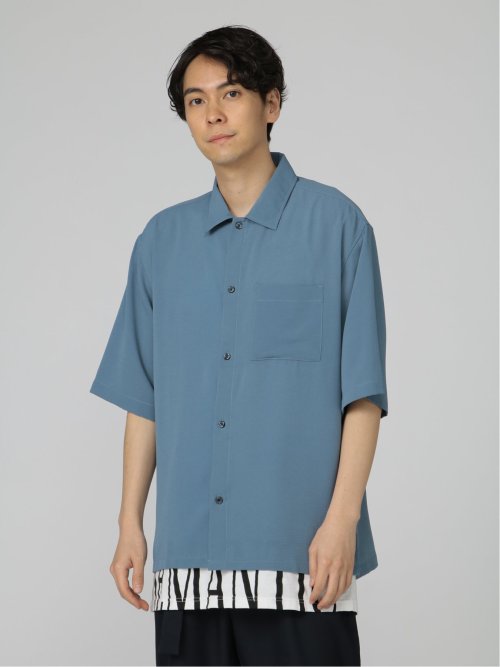 アムンゼン 半袖ルーズシャツアウター