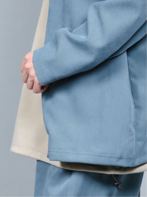 カルゼ起毛 シャツカーディガン(セットアップ可能)