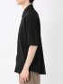 冷感 格子柄ジャガード 半袖シャツ